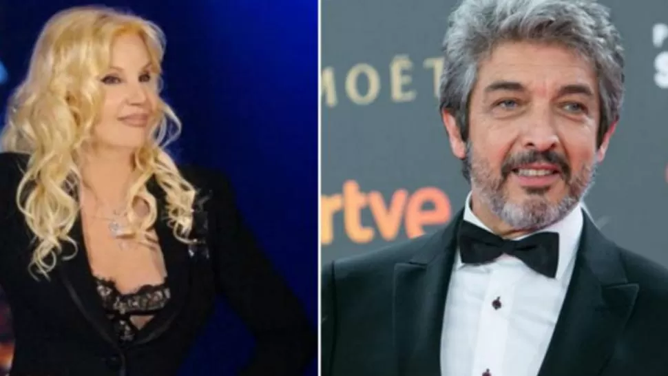 EQUIVOCACIÓN. Susana Giménez y Ricardo Darín. FOTO TOMADA DE PRIMICIAS YA.