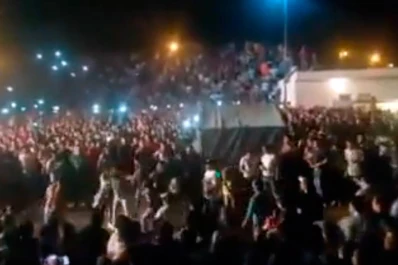 Video: hubo disturbios durante el show de Ulises Bueno en Famaillá