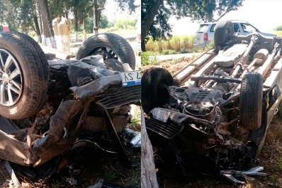 Un herido de gravedad tras un vuelco en Burruyacú