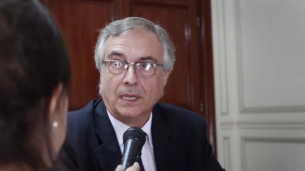 DECLARACIONES. Gustavo Vigliocco, secretario Ejecutivo Médico del Siprosa. FOTO TOMADA DE MSPTUCUMAN.GOV.AR
