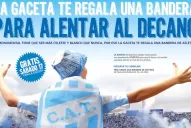 Con LA GACETA del sábado llevate gratis una bandera de Atlético