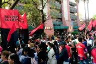 Organizaciones sociales protestaron contra el tarifazo