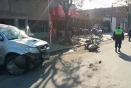 Esperaba el colectivo, la atropelló una camioneta y le amputaron una pierna