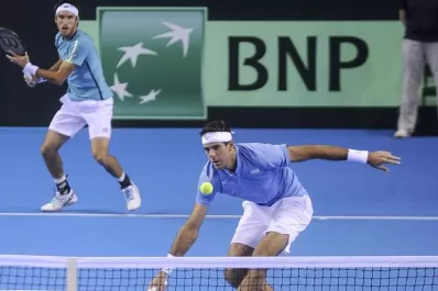 Del Potro y Mayer no pudieron ante los Murray en la semi de la Davis