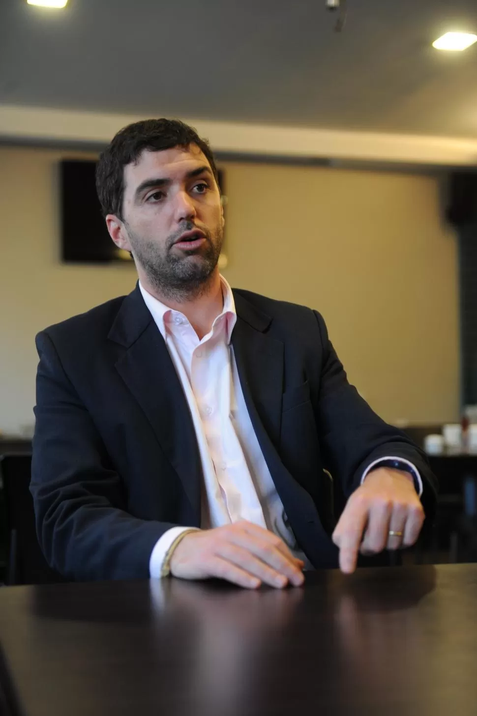 EN TUCUMÁN. Basavilbaso resaltó los beneficios de la Ley de Reparación Histórica para jubilados y pensionados. la gaceta / foto de josé nuno