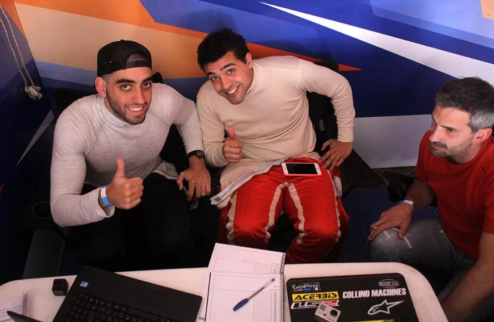 VA POR MÁS. Bestani quiere superar lo que logró el primer día. foto de marcelo ranea