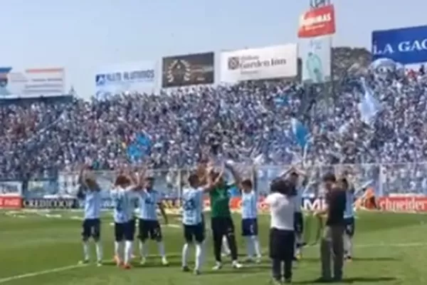 Mirá el recibimiento para Atlético en un Monumental repleto