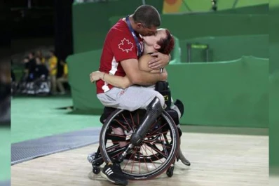 La imagen más tierna y conmovedora de los Juegos Paralímpicos