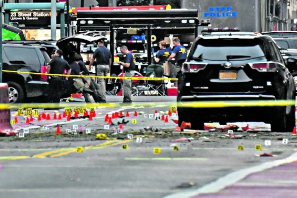 Una bomba dejó 29 heridos y pánico en Nueva York