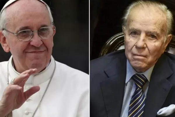 Menem, tras visitar al Papa, dijo que hay que esperar a Macri y que el kirchnerismo ya fue