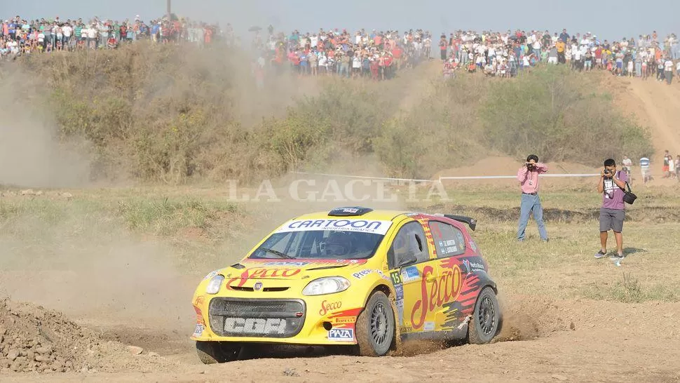 A FONDO. Tommy García Hamilton se metió en el podio después de un gran fin de semana. LA GACETA / FOTO DE HÉCTOR PERALTA