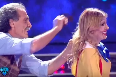La emotiva coreografía de Oscar y Cande Ruggeri en el Bailando 2016