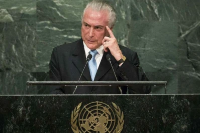 Temer dijo que Brasil dio un ejemplo al mundo con el juicio político a Rousseff