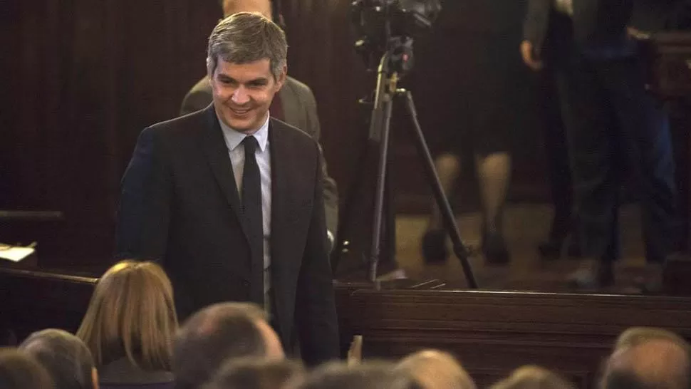 JEFE DE GABINETE. Marcos Peña acompañó al presidente Macri en la Asamblea de la ONU. FOTO TOMADA DE INFOBAE.COM