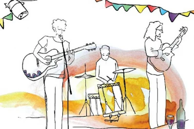 Un riojano, tapadito de amor y carnaval