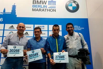 Tres tucumanos correrán la edición 43 de la Maratón de Berlín