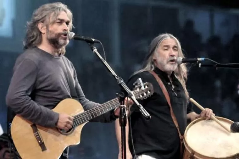 VIGENCIA. El dúo folclórico ya cumplió 31 años en los escenarios. Telam. 