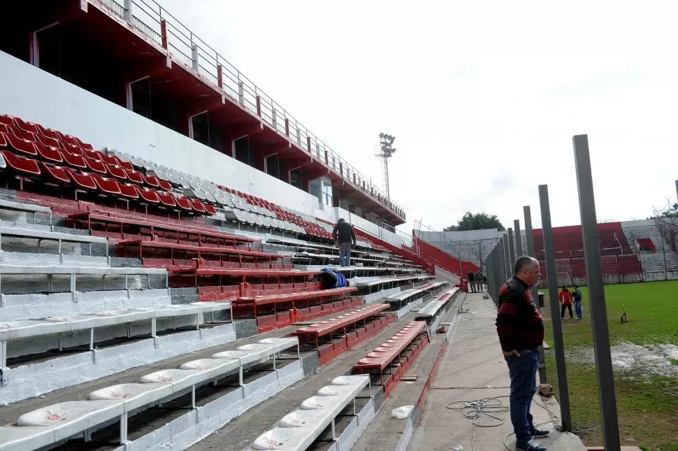 NO LATIRÁ. La cancha de San Martín estará sin público este fin de semana por la medida que tomaron los clubes de la B. la gaceta / foto de hector peralta (archivo)