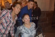 Michetti llegó a Salta para el casamiento de Urtubey y Macedo
