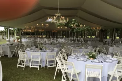 Fotos: así se ambientó la finca donde se casaron Urtubey y Macedo