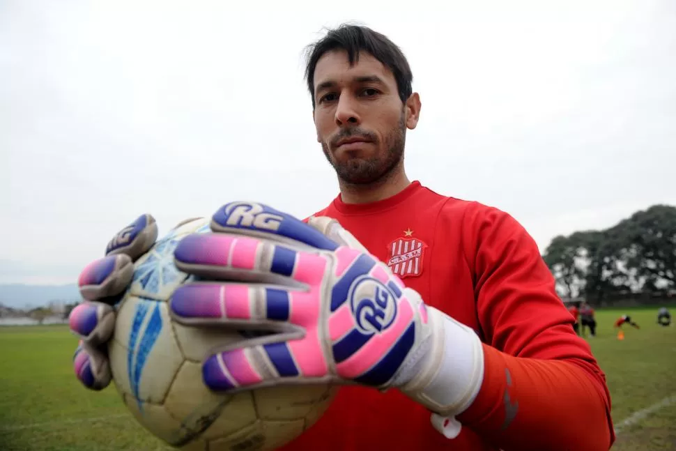 UN PUNTAL. Taborda fue uno de los jugadores más regulares del equipo durante estas primeras fechas de la B Nacional. la gaceta / foto de franco vera (archivo)