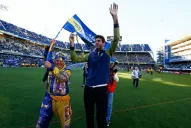 Del Potro fue reconocido y ovacionado en La Bombonera