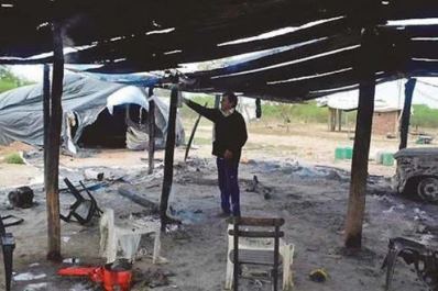 Un campesino fue herido de bala en una comunidad indígena en Santiago del Estero