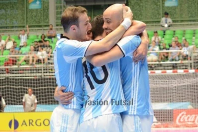 Argentina goleó a Egipto y clasificó a semifinales del Mundial de Futsal