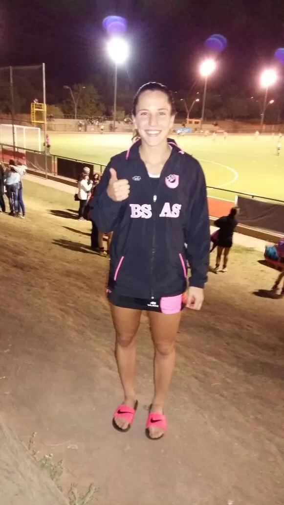 CONFIANZA. Toccalino, del plantel Sub-21 de Buenos Aires, cree en que Argentina hará un buen papel en el Mundial de Chile. LA GACETA / FOTO DE TERESA BARRIONUEVO