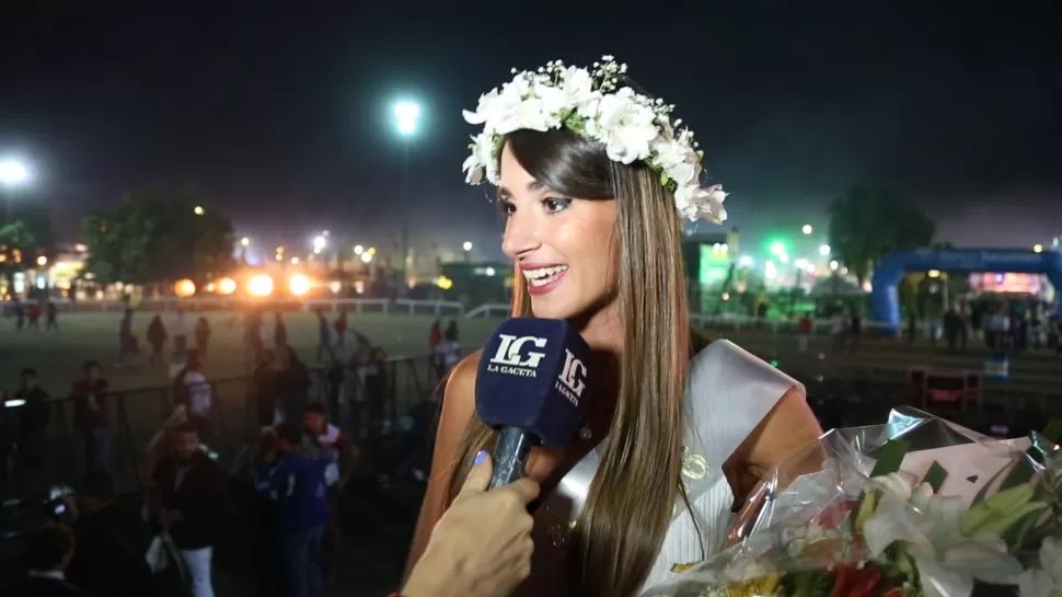 Julieta Fernández, reina de la Expo 2016. FOTO LA GACETA. 