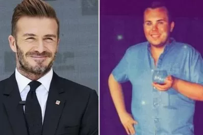 Un hincha gastó miles de dólares para parecerse a Beckham
