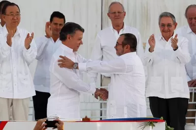 El Gobierno de Colombia y las FARC firmaron el histórico acuerdo de paz