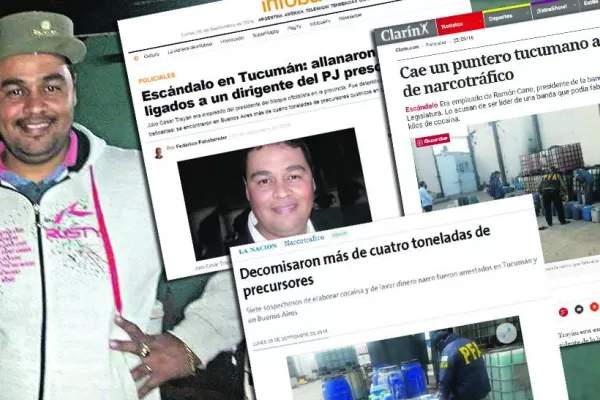 El caso de los narcos tucumanos repercutió en los medios nacionales