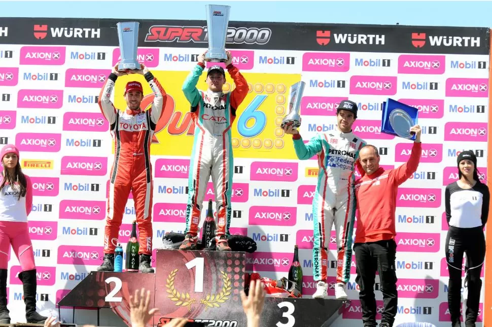 REINCIDENTE. Llaver conquistó ayer su segunda victoria en lo que va del año. corsa