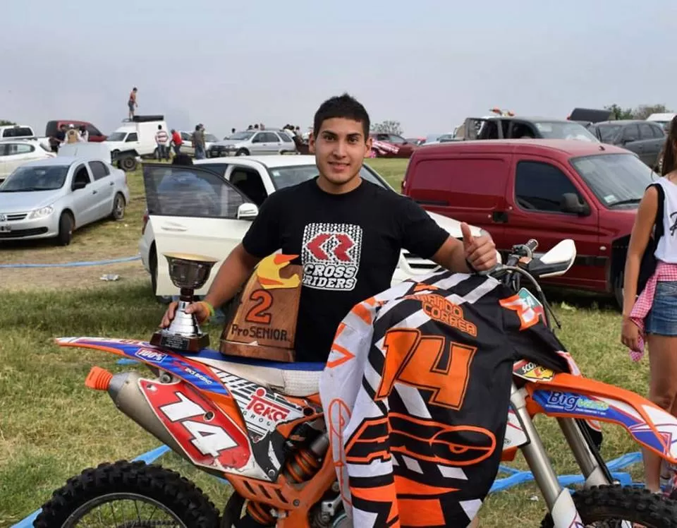 PROTAGONISTA. Fernando Correa atraviesa un gran momento deportivo. FACEBOOK / FERNANDO CORREA 