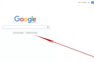 ¿Cuál es la función del botón Me siento con suerte de Goolge?