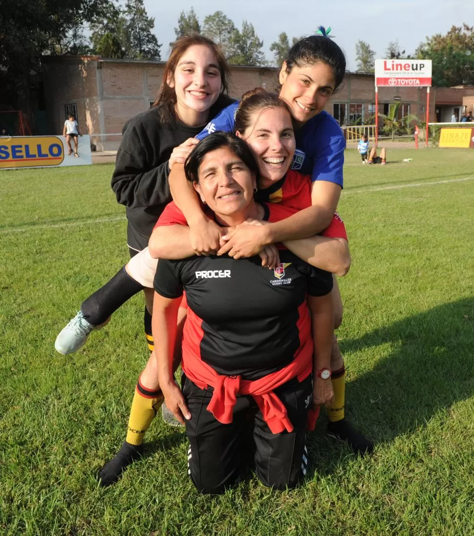 CUATRO GENERACIONES. Luisina, Mayra, Isa y Mirta, pasado, presente y futuro de una disciplina que sigue cobrando fuerza. la gaceta / foto de franco vera
