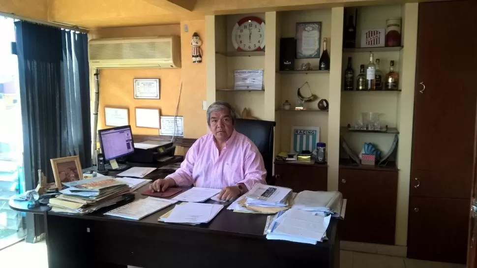 OPTIMISTA. El Contador Hugo Villagarcía consideró que “a San Martín le cuesta reponerse cuando recibe golpes imprevistos. Es algo que merece resolverse”. 