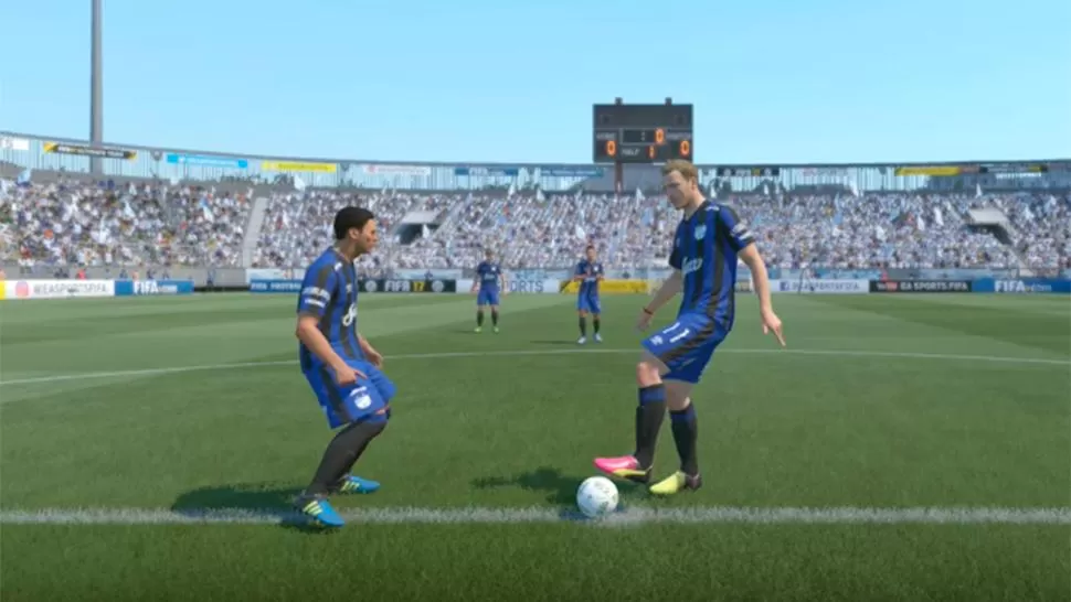 Menéndez y el Pulguita Rodríguez son los mejores de Atlético en el FIFA 17