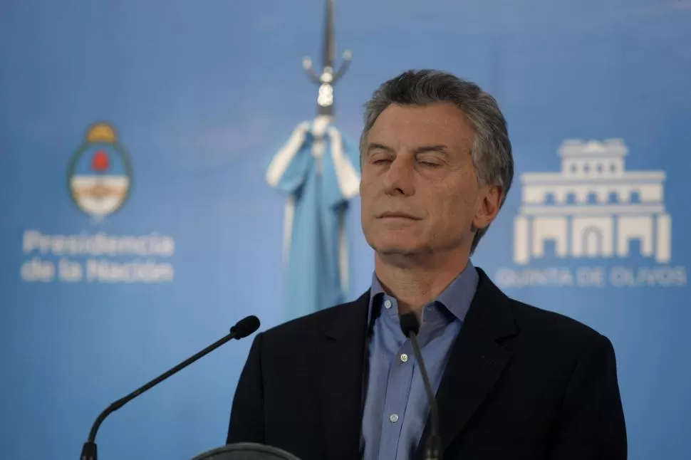 POBREZA CERO. Esta promesa no se alcanza en cuatro años, admitió Macri. dyn