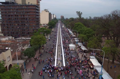 Culpan a la lluvia de que la torta no llegara a medir 750 metros