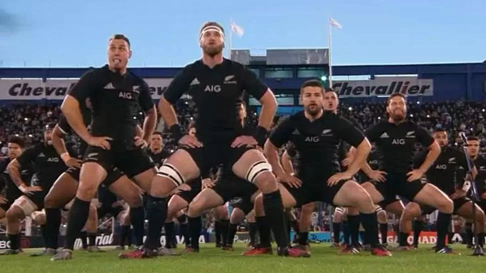 Video: así fue el Haka de los All Blacks ante Los Pumas