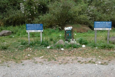 Un lector reclama limpieza en el mirador del río Los Sosa