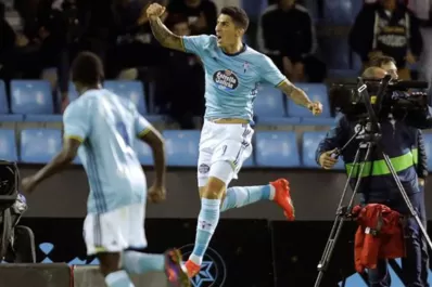 Un gol del tucumano Pablo Hernández condenó a Barcelona, que volvió a perder