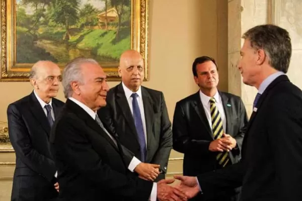 Temer se reunirá con Macri en Olivos: el kirchnerismo manifestó su rechazo