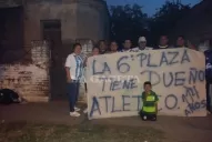 Los hinchas de Atlético se ilusionan con estar en la Copa Libertadores