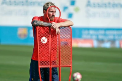 Messi reapareció en el campo y Barcelona se ilusiona con su recuperación definitiva