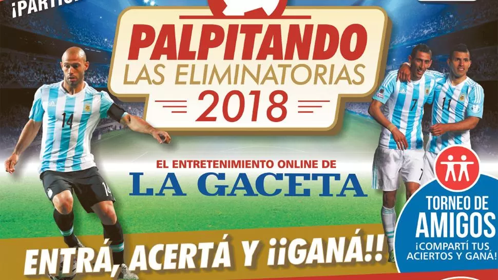Acertá los resultados de las eliminatorias y ganate un LED 40 con Palpitando 2018