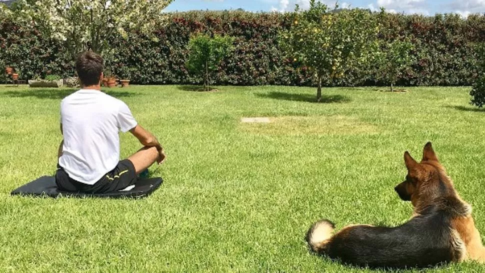 Del Potro y una tierna despedida antes de viajar a Shangai