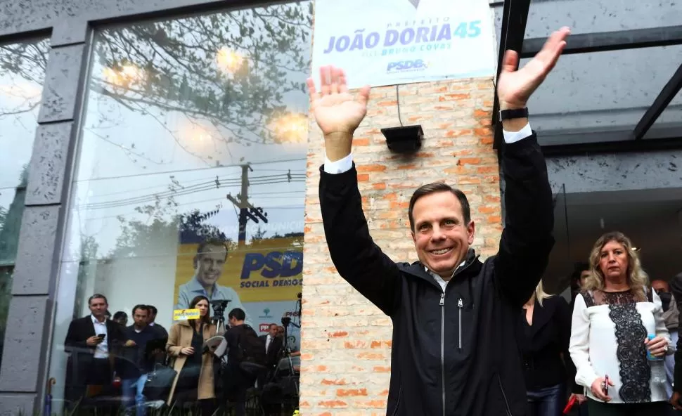 EMPRESARIO. Doria llega al poder para diferenciarse de los “colorados”. Reuters